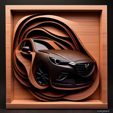 3D модель Mazda2 (STL)